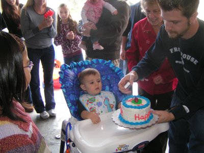 What are you doing to my cake?