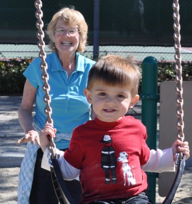 Swingin' with Grandma