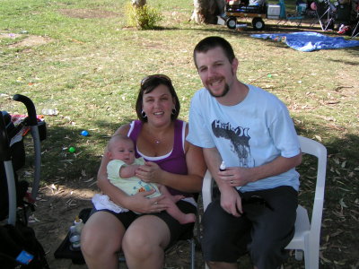 My first Easter with Mom and Dad