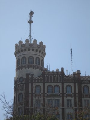 The old post office, at Moszkva ter