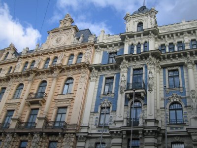  Art Nouveau buildings outside the old town