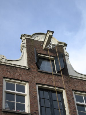 Canalside architecture, III (with pulley).
