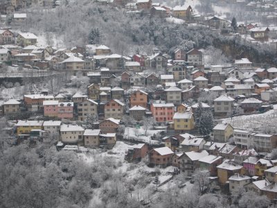 Sarajevo suburbs, before five days of rain