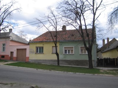 Houses in the town of Pannonhalma itself.