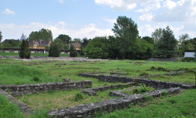 Aquincum -- area still under excavation