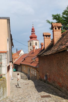 Ptuj streets (en route to the castle)