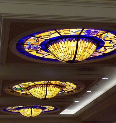 Ceiling Lights at the Showboat Casino