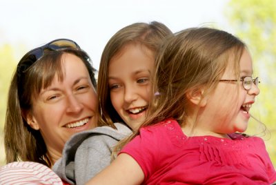 Daughter Sara, Granddaughter Karlie and Granddaughter Cameryn