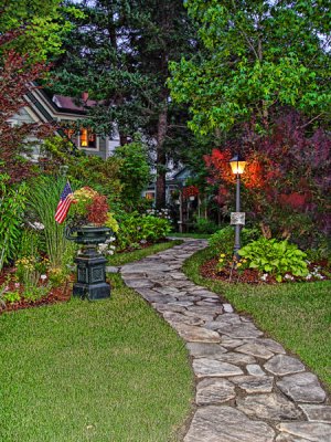 Walkway to Chautauqua Home