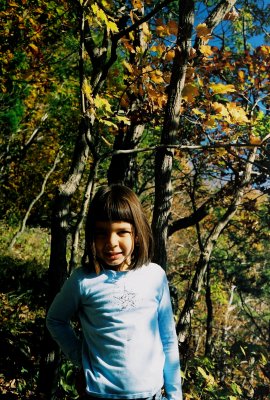 Little cutie. Christina at Johnsonburg Preserve.