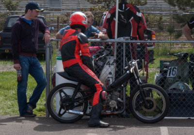 Full race moped