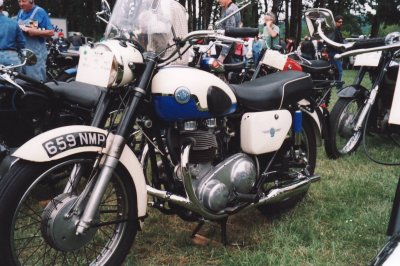 Blue AJS