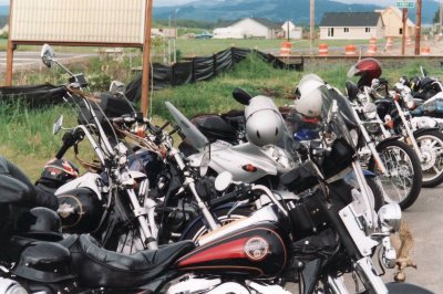 motorcycles