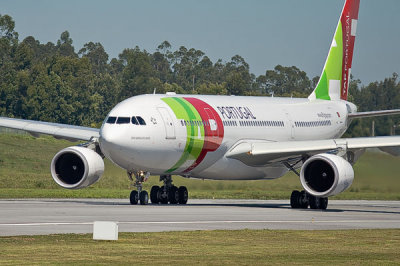 AirPortugal's A330 departing from OPO to EWR (2)
