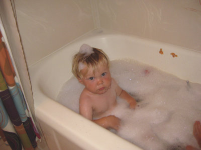 Not too sure about this bubble bath thing
