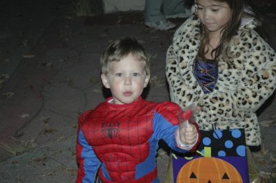 Spiderman's Halloween Bounty