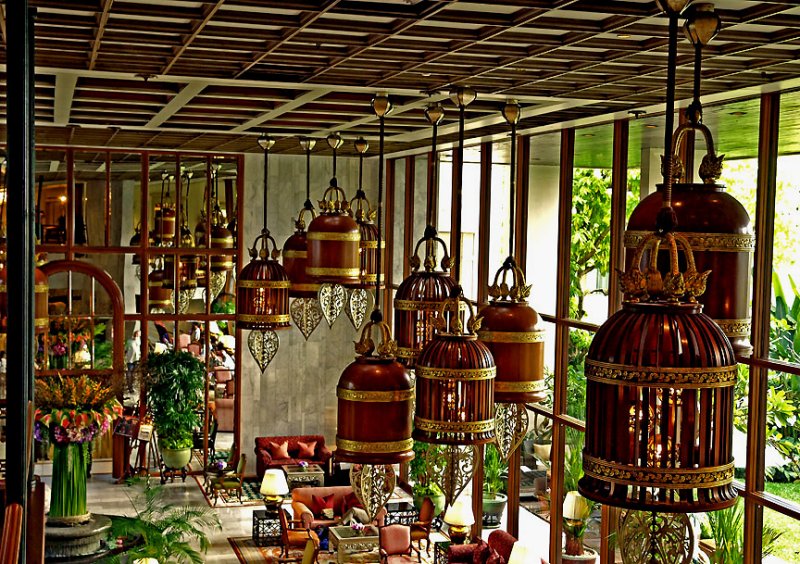 Lobby of the Oriental Hotel