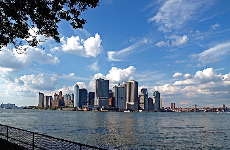 View of Manhattan from Governors Island