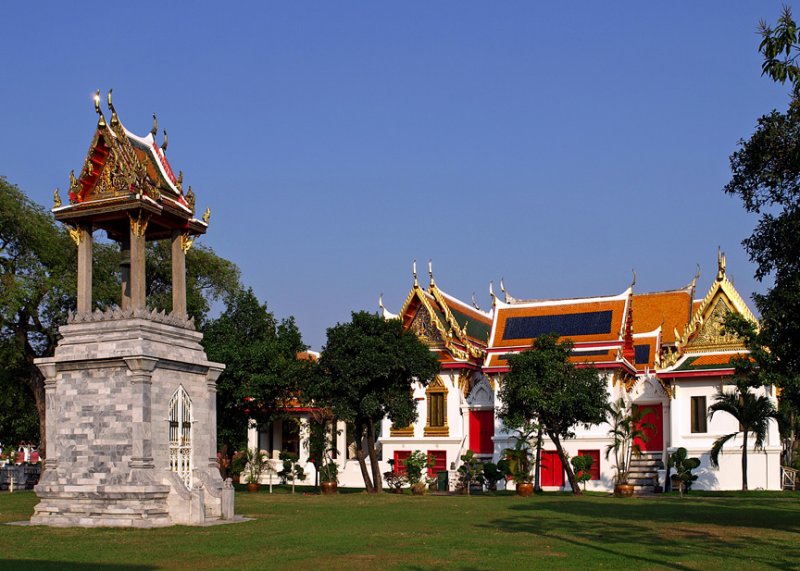 Bell tower and meeting hall