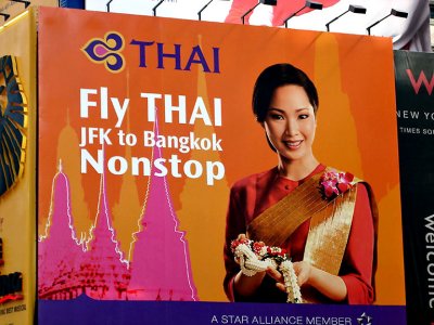 Thai Airways billboard