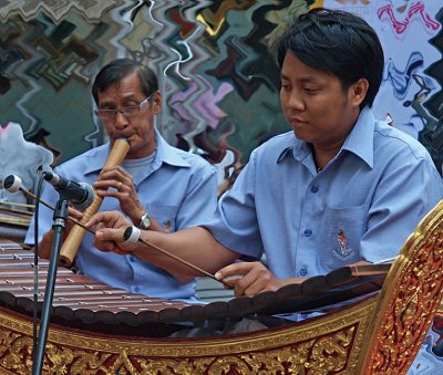 Traditional Thai musicians