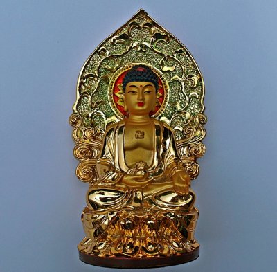 Small image of the Buddha with aura