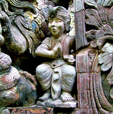 Carving on Pura (temple) Beji