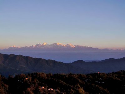 Sunrise on the Himalayas