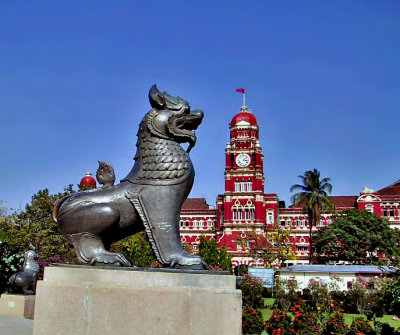 High Court seen from Democracy Monument