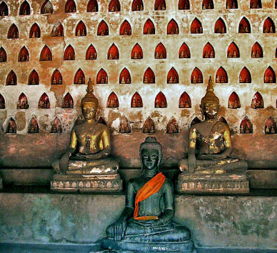 Buddha images big and small