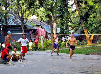 A game of takraw