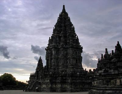 Temple of Shiva at dusk