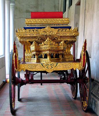 Carriage for a Buddha image