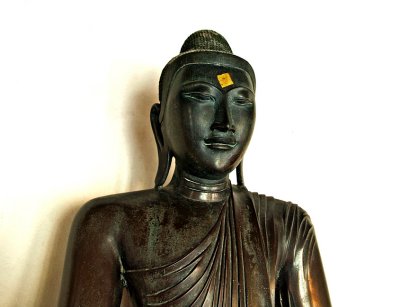 Buddha image from Pagan, Burma