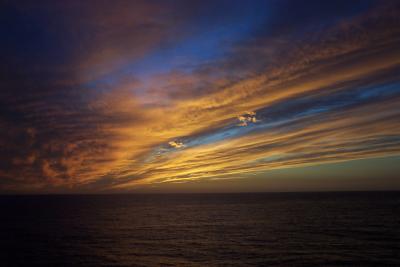 Mazatlan-Sunset From Balcony