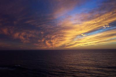 Mazatlan-Sunset From Balcony