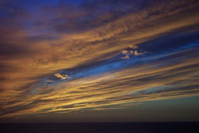 Mazatlan-Sunset From Balcony