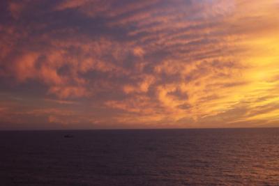 Mazatlan-Sunset From Balcony