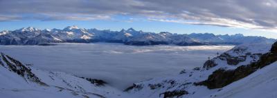 The Alps from Crans-Montana