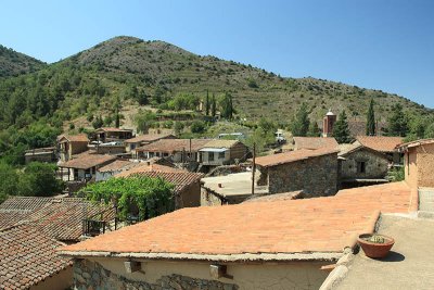 Village in the Troodos mountains