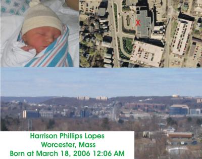 Born at UMASS Worcester