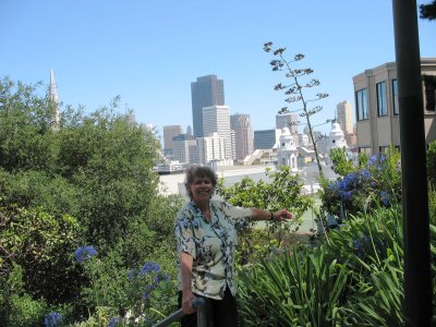 Downtown views from Russian Hill