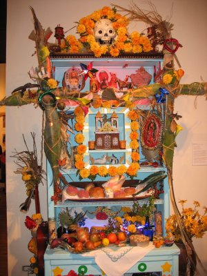 Day of the Dead display, Austin