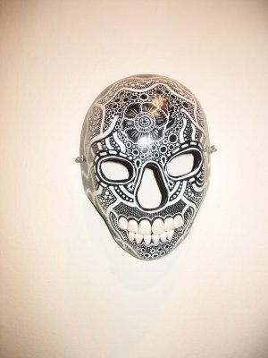 Skull mask - Mexican Art Museum, Austin