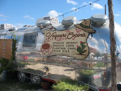 Cocina Vaquero Airstream trailer, Austin