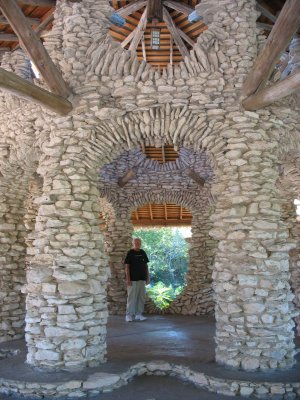 Rock shelter - Sunken Gardens, San Antonio