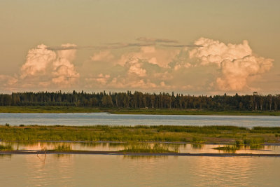 Clouds over the Moose River