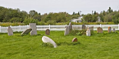 Corner of old cemetery