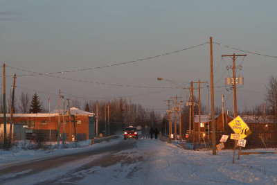 Ferguson Road bridge over Store Creek looking towards downtown 2009 December 20th