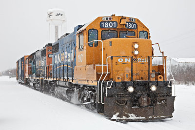 Freight train 2010 January 15th